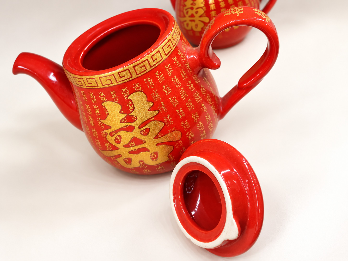 百喜陶瓷茶壶大号 · 图片 5