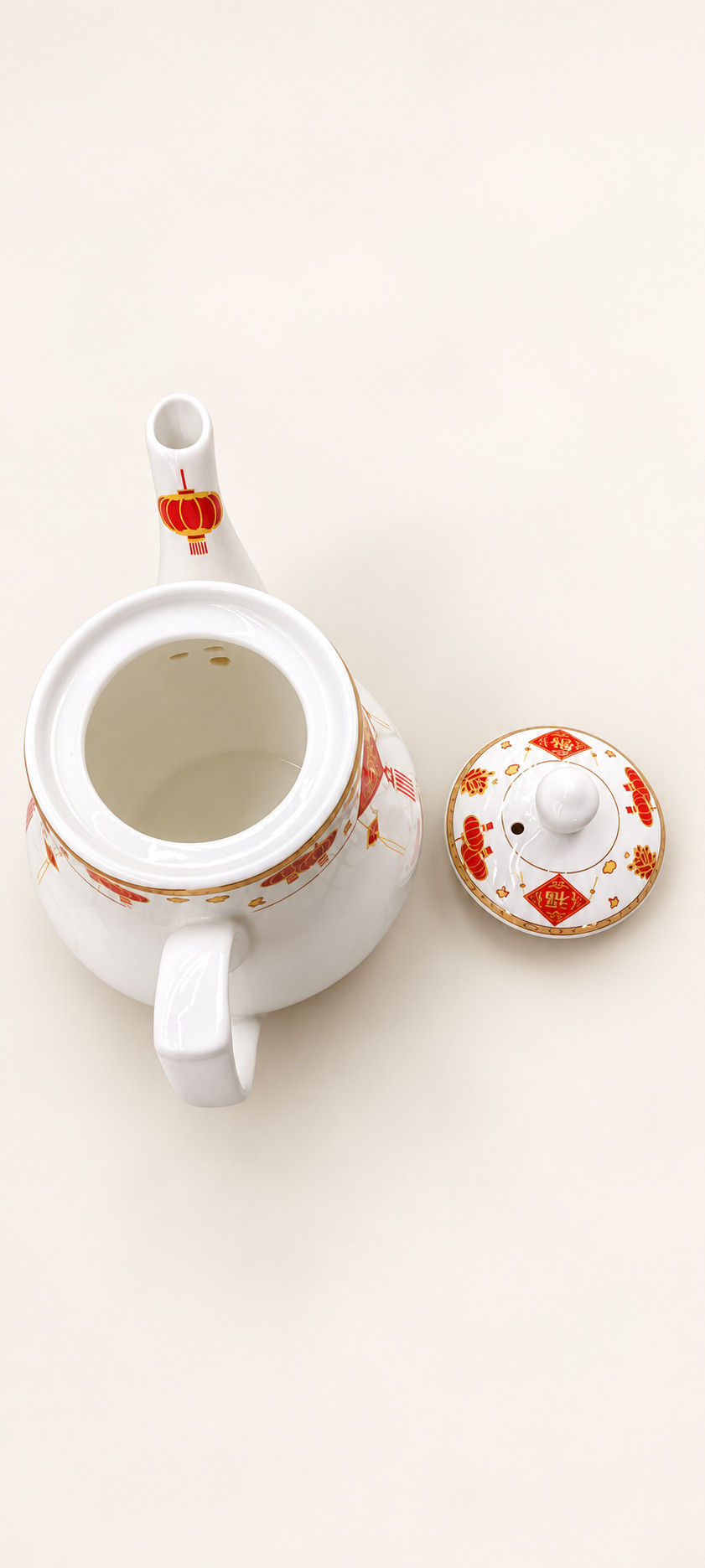 迎春福小义陶瓷茶壶 · 图片 3