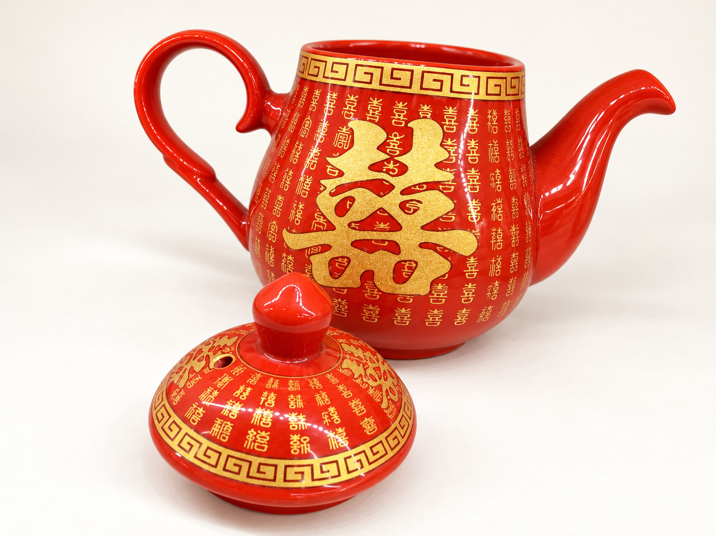 百喜陶瓷茶壶大号 · 图片 8
