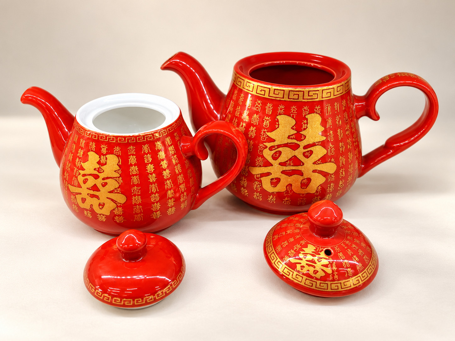 百喜陶瓷茶壶小号 · 图片 3