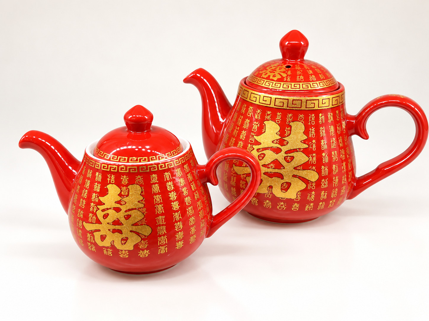 百喜陶瓷茶壶大号 · 图片 1